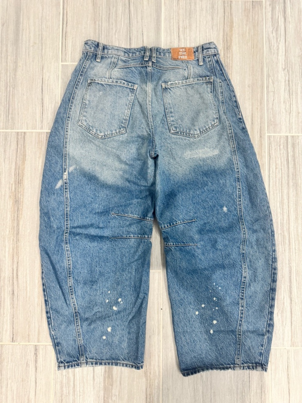 We The Free Good Luck Barrel Jean in 100 Years SZ 28 - Picture 2 of 7
